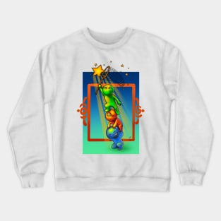 Star Catching Crewneck Sweatshirt